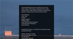 Desktop Screenshot of plazalanesdm.com