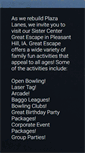 Mobile Screenshot of plazalanesdm.com